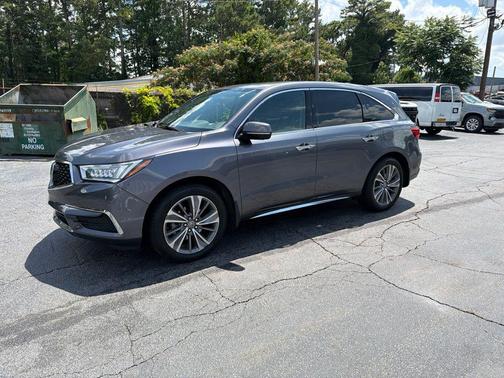 Lunar Silver Metallic 2018 Acura MDX 3.5L w/Technology Package