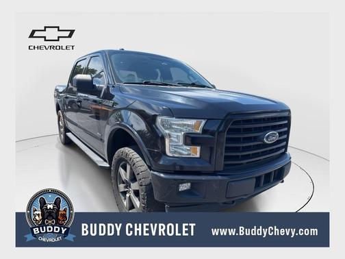 SHADOW BLACK 2017 Ford F-150 XLT