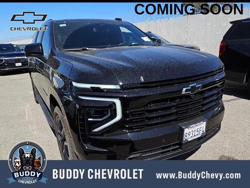 Black 2025 Chevrolet Suburban RST