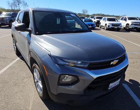 Satin Steel Metallic 2022 Chevrolet Trailblazer LS