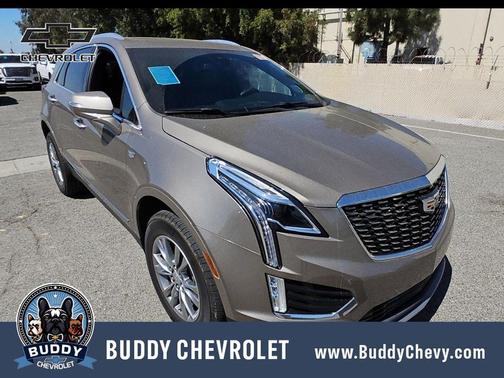 Latte Metallic 2023 Cadillac XT5 Premium Luxury