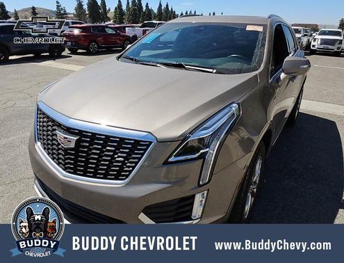 Latte Metallic 2023 Cadillac XT5 Premium Luxury