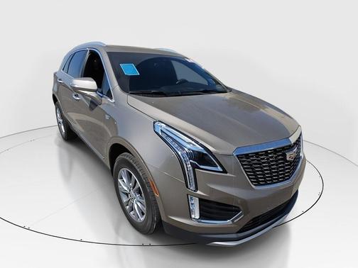 Latte Metallic 2023 Cadillac XT5 Premium Luxury