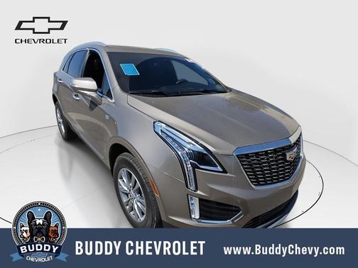 Latte Metallic 2023 Cadillac XT5 Premium Luxury