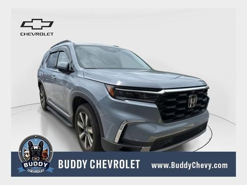 Sonic Gray Pearl 2025 Honda Pilot Elite