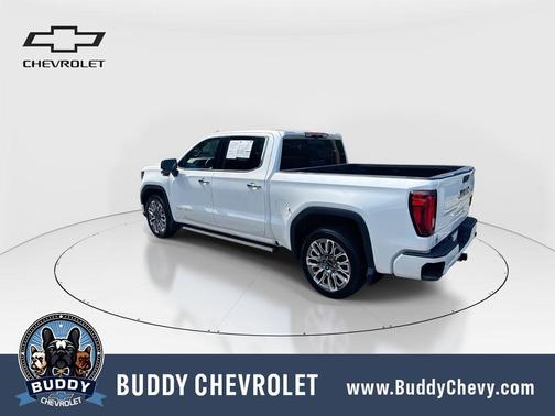 White Frost Tricoat 2025 GMC Sierra 1500 Denali Ultimate