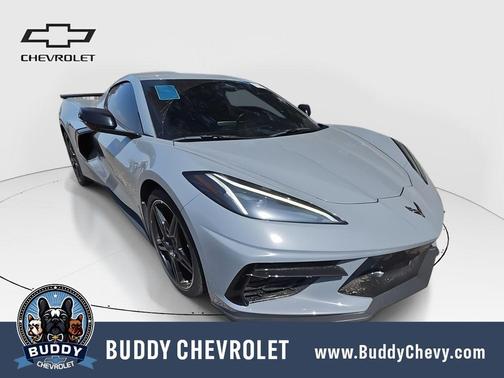Sea Wolf Gray Tricoat 2025 Chevrolet Corvette Stingray w/2LT