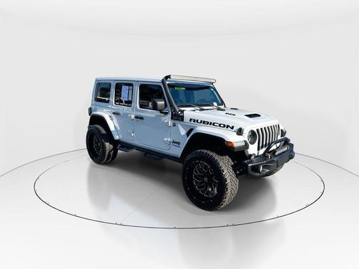 Bright White Clearcoat 2021 Jeep Wrangler Unlimited Rubicon 392