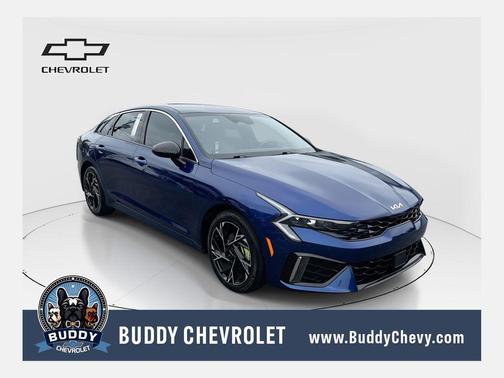 Yacht Blue 2025 Kia K5 GT-Line