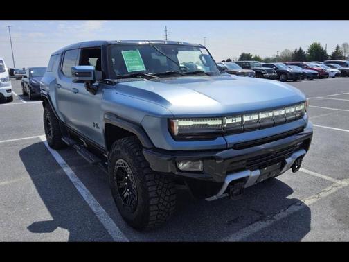 Neptune Blue 2024 GMC HUMMER EV SUV 3X