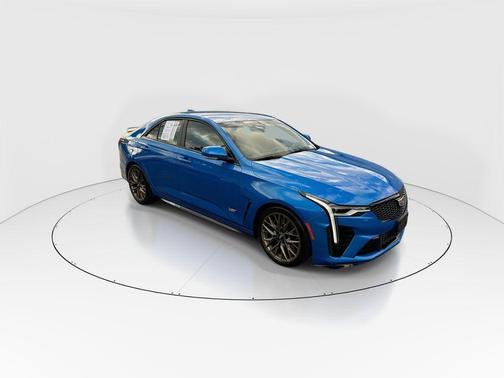 Coastal Blue Metallic 2025 Cadillac CT4-V V-Series Blackwing RWD