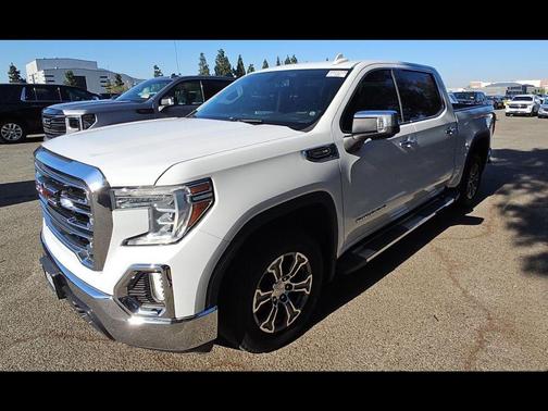 Summit White 2021 GMC Sierra 1500 SLT