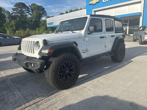 Bright White Clearcoat 2021 Jeep Wrangler Unlimited Sport