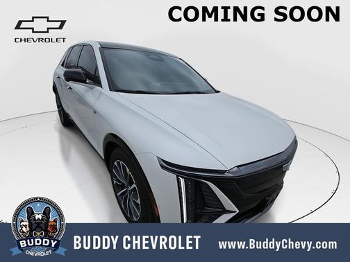 Crystal White Tricoat 2025 Cadillac LYRIQ Luxury