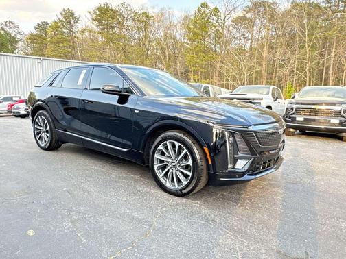 Stellar Black Metallic 2024 Cadillac LYRIQ Sport