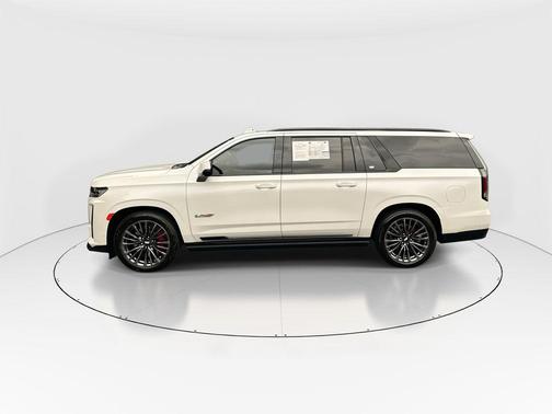 Crystal White Tricoat 2024 Cadillac Escalade ESV V-Series