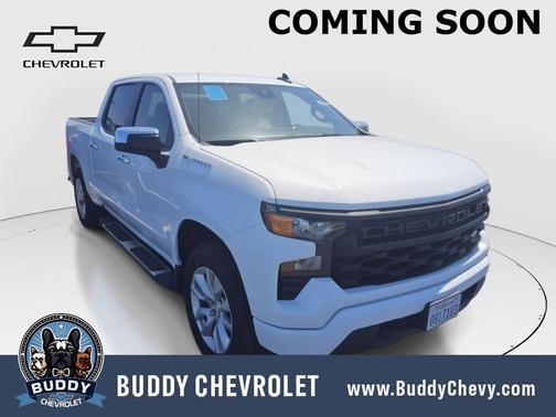 Summit White 2022 Chevrolet Silverado 1500 Custom