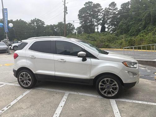 WHITE PLATINUM MET TRI-COAT 2018 Ford EcoSport Titanium
