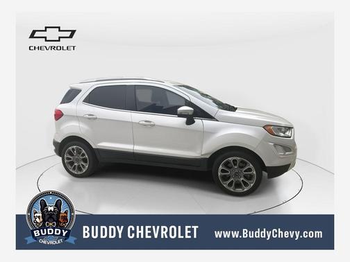 WHITE PLATINUM MET TRI-COAT 2018 Ford EcoSport Titanium