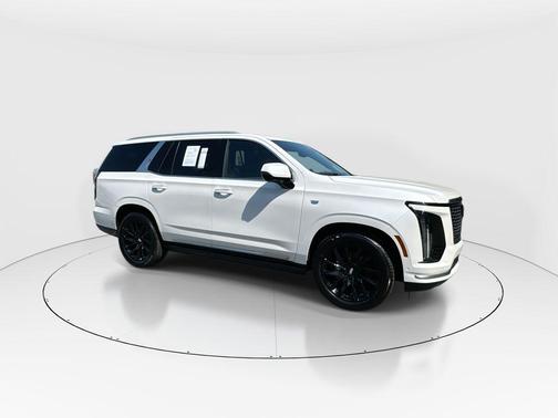 Crystal White Tricoat 2025 Cadillac Escalade Premium Luxury