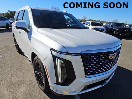 Crystal White Tricoat 2025 Cadillac Escalade Premium Luxury