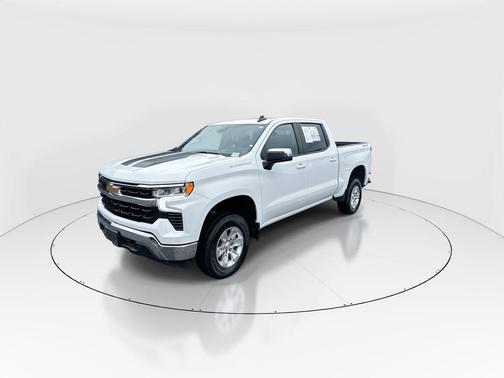 Summit White 2022 Chevrolet Silverado 1500 LT