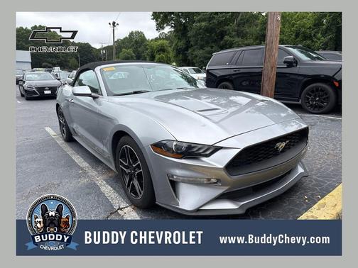 Silver Metallic 2020 Ford Mustang EcoBoost Premium