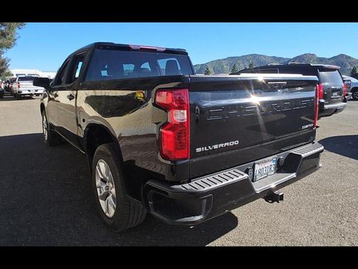 Black 2023 Chevrolet Silverado 1500 Custom