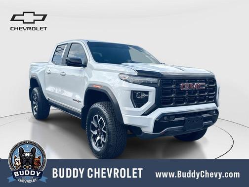 Summit White 2023 GMC Canyon AT4X