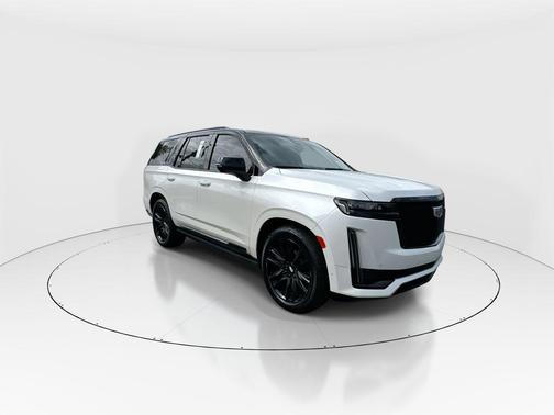 Crystal White Tricoat 2023 Cadillac Escalade Sport Platinum