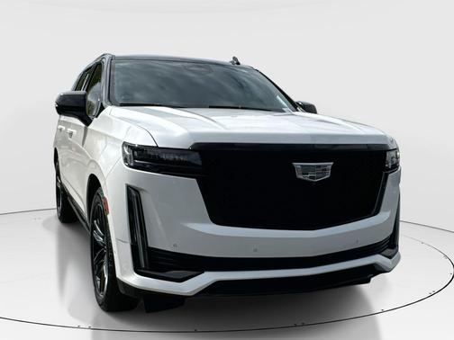 Crystal White Tricoat 2023 Cadillac Escalade Sport Platinum