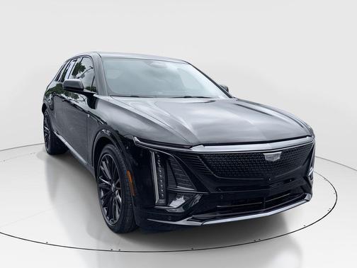 Stellar Black Metallic 2025 Cadillac LYRIQ Sport