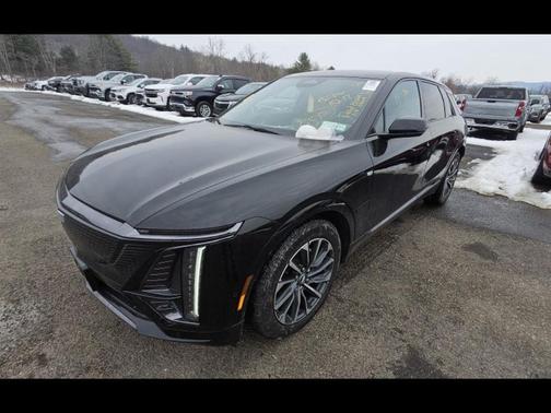 Stellar Black Metallic 2025 Cadillac LYRIQ Sport