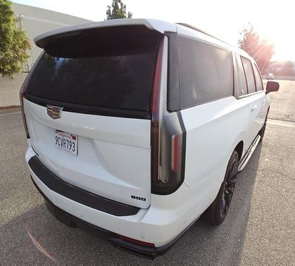 Crystal White Tricoat 2023 Cadillac Escalade ESV Sport