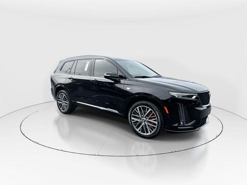 Stellar Black Metallic 2025 Cadillac XT6 Sport AWD