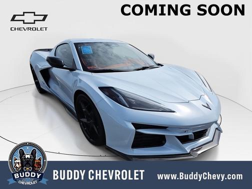 Ceramic Matrix Gray Metallic 2024 Chevrolet Corvette E-Ray RWD Coupe 3LZ