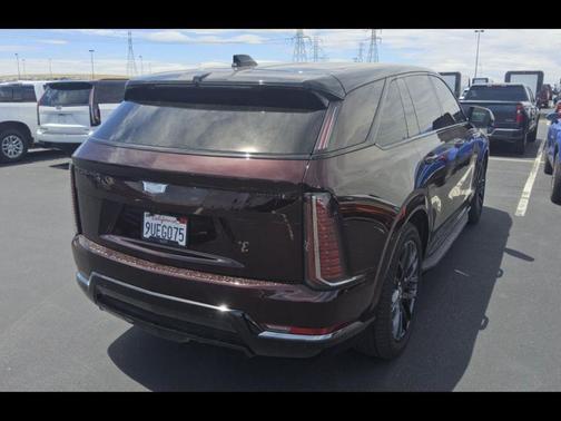 Black Cherry Tintcoat 2025 Cadillac Escalade IQ Sport 2