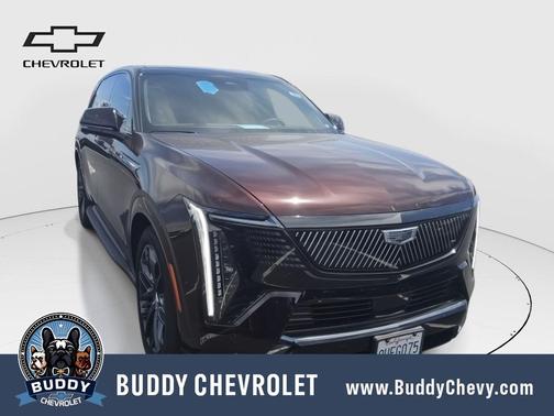 Black Cherry Tintcoat 2025 Cadillac Escalade IQ Sport 2