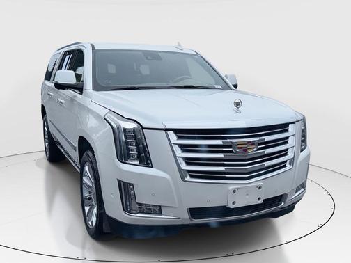 Crystal White Tricoat 2020 Cadillac Escalade ESV Platinum