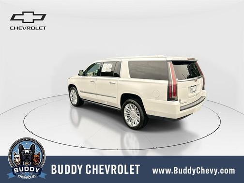 Crystal White Tricoat 2020 Cadillac Escalade ESV Platinum