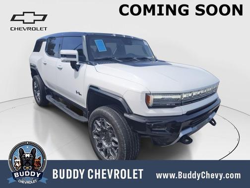 Interstellar White 2024 GMC HUMMER EV SUV 3X