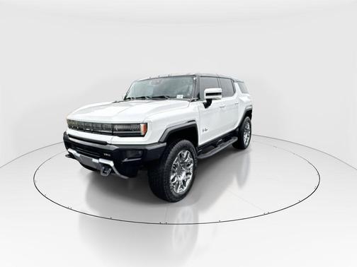 Interstellar White 2024 GMC HUMMER EV SUV 3X