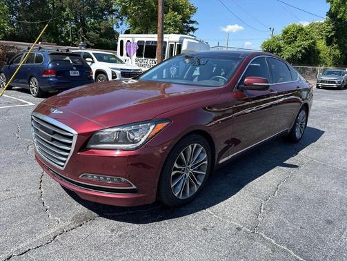 Pamplona Red 2016 Hyundai Genesis 3.8