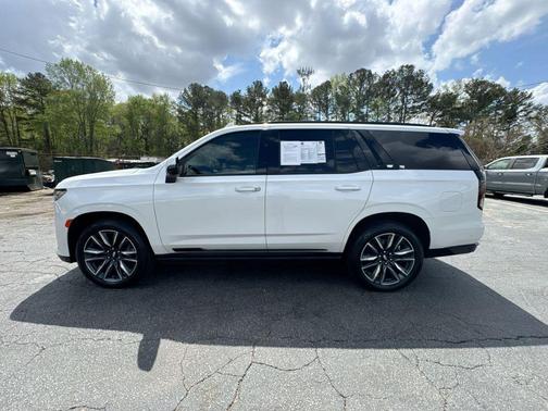 Crystal White Tricoat 2021 Cadillac Escalade Sport Platinum