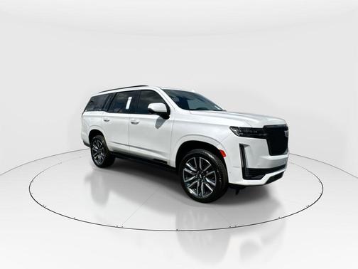 Crystal White Tricoat 2021 Cadillac Escalade Sport Platinum