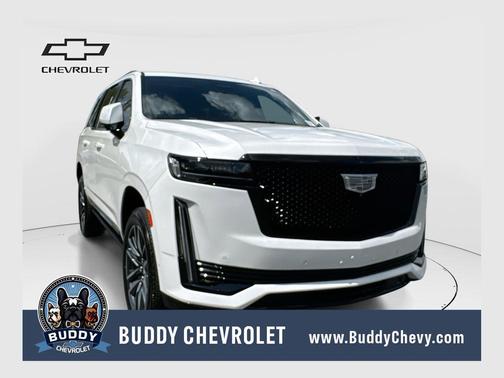 Crystal White Tricoat 2021 Cadillac Escalade Sport Platinum