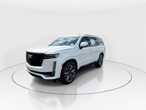 Crystal White Tricoat 2021 Cadillac Escalade Sport Platinum