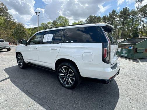 Crystal White Tricoat 2021 Cadillac Escalade Sport Platinum