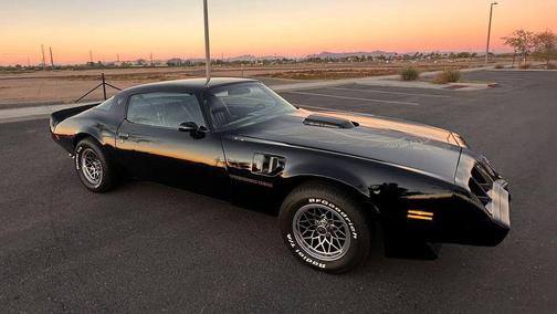Black 1981 Pontiac Firebird Trans Am