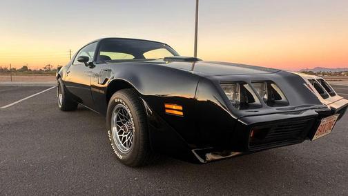Black 1981 Pontiac Firebird Trans Am